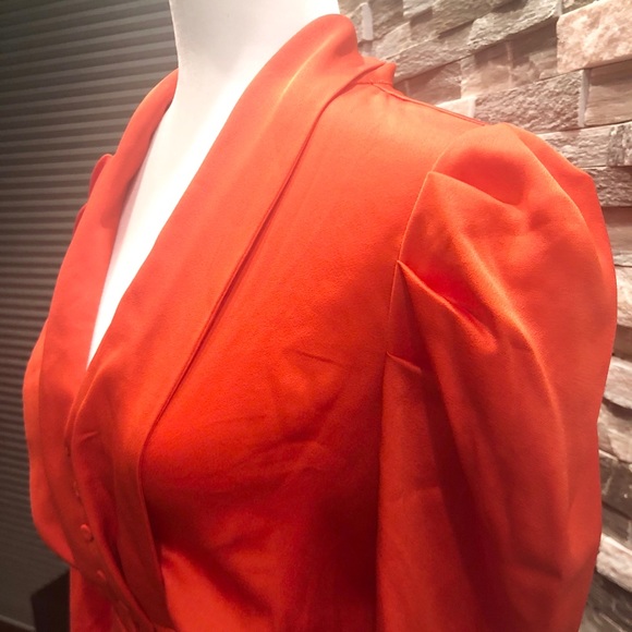 🧡BCBG Maxazria 2 piece orange set, size xs🧡 - Picture 3 of 8